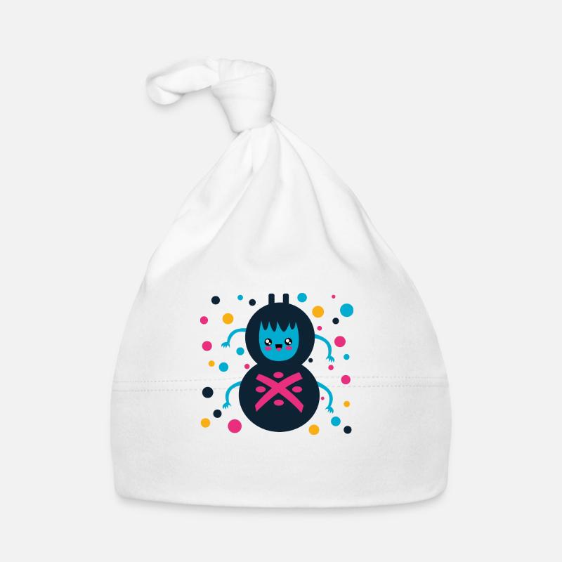 niedliche Spinne, Geschenk, Spinnchen Baby Bio-Mütze