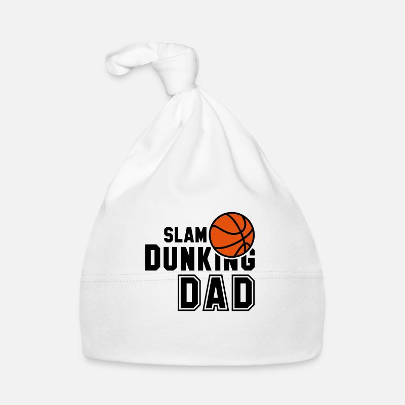 SLAM DUNKING DAD 2 Colors Organic Baby Cap