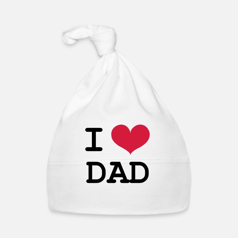 I Love Dad ! Baby Bio-Mütze