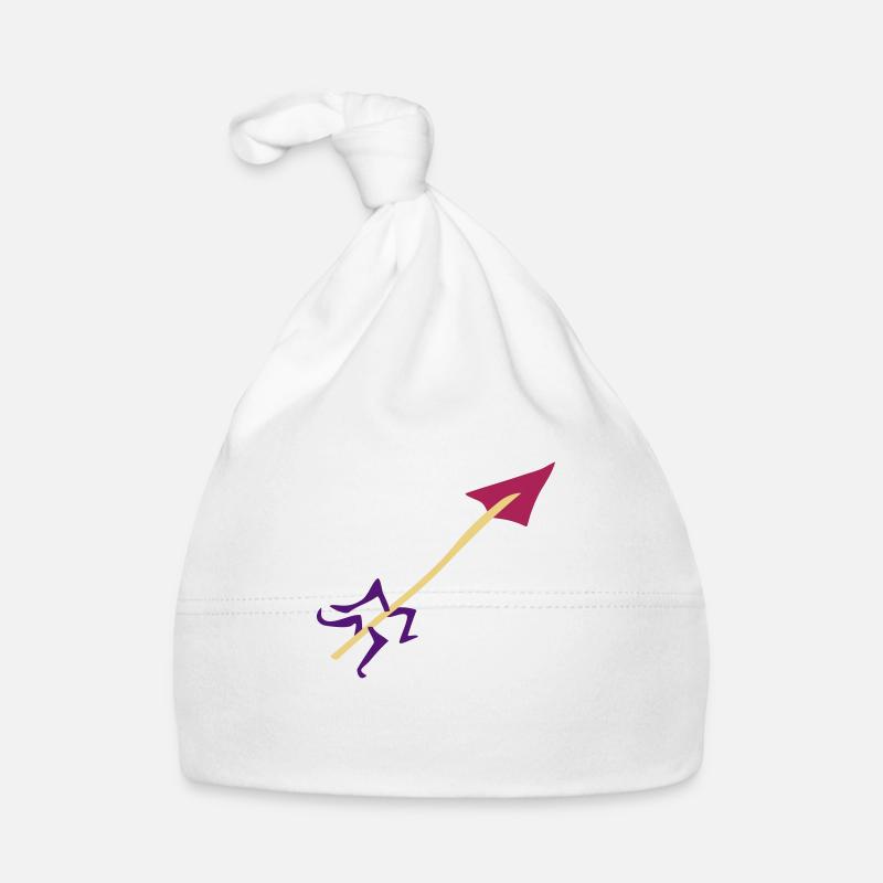 Bogenpfeile Symbol – Pfeil Schießen Baby Bio-Mütze