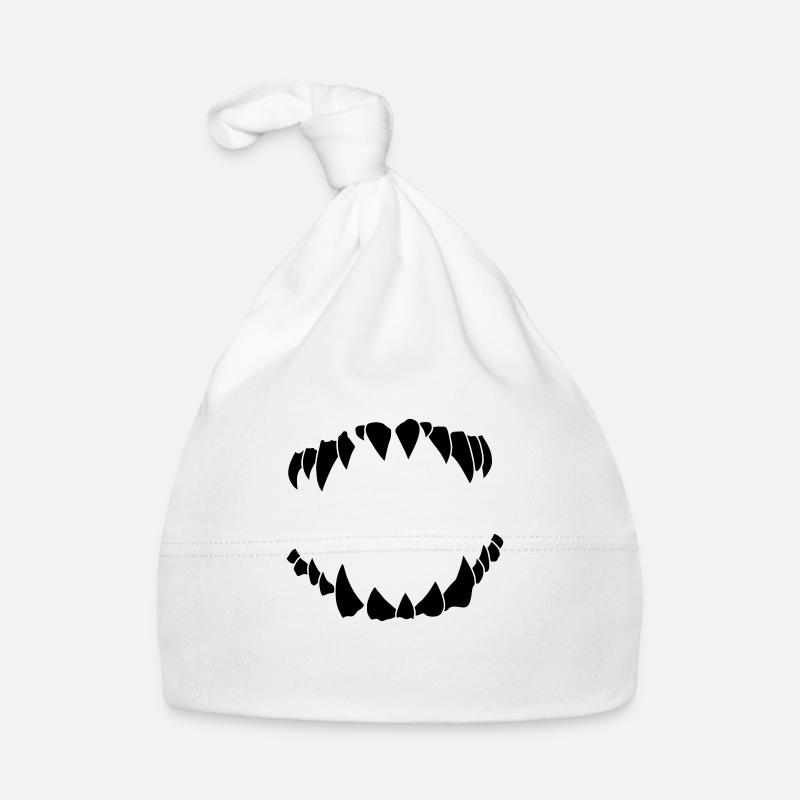 teeth Organic Baby Cap