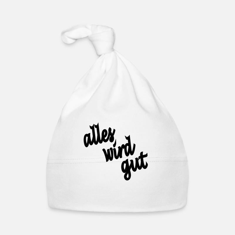 everything will be fine Organic Baby Cap
