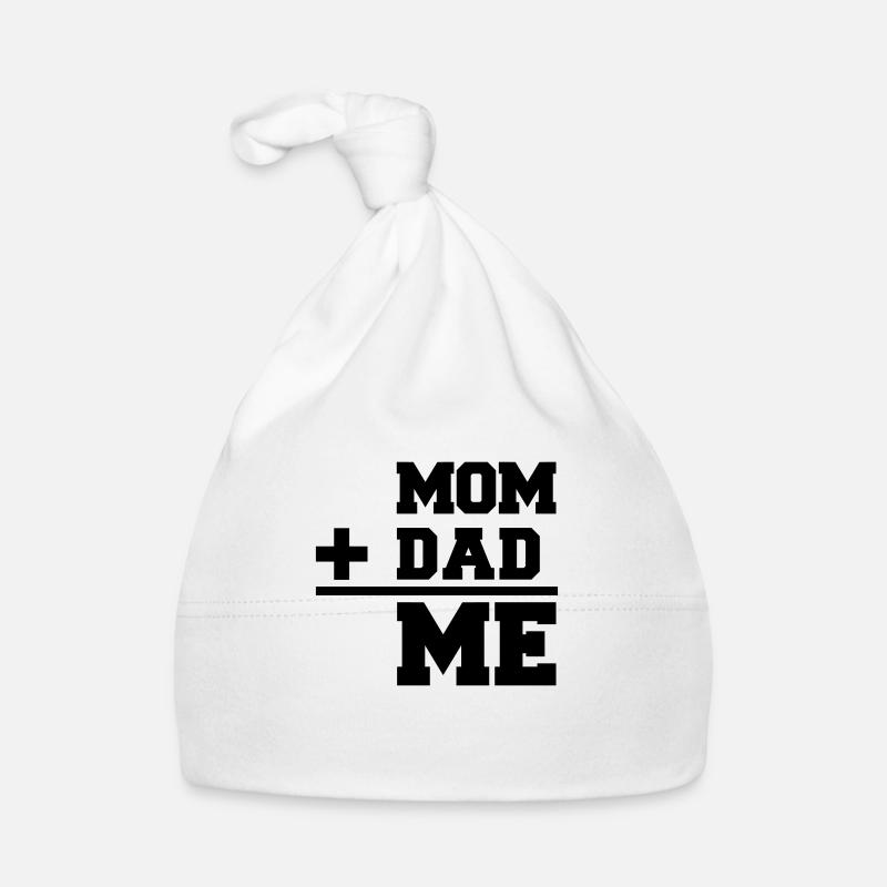 Mom Dad Me Bonnet bio Bébé
