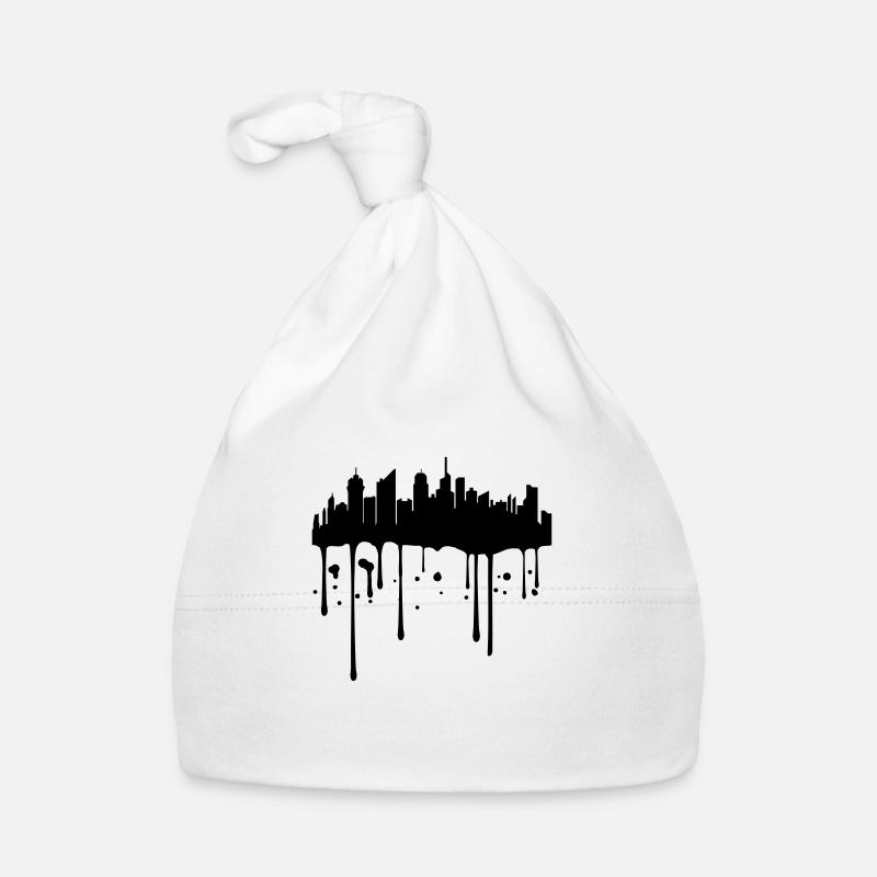 timbre couleur goutte graffiti ville métropole sil Bonnet bio Bébé