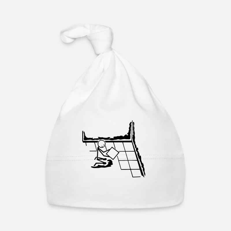 Fliesenleger Baby Bio-Mütze