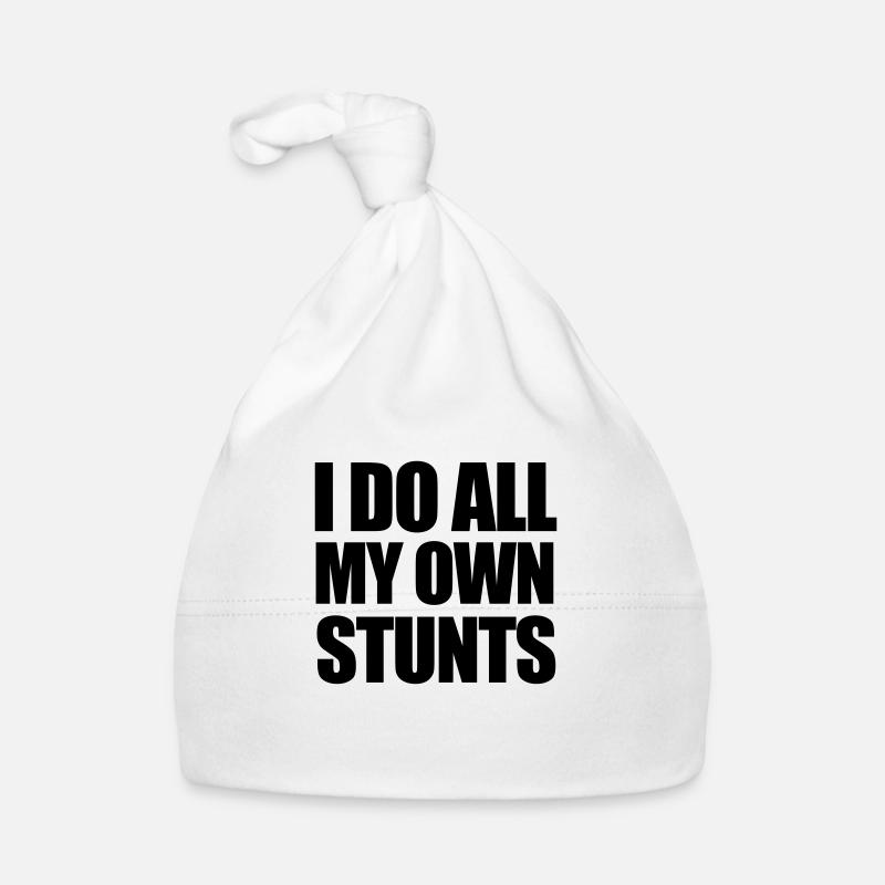 Stunts - Organic Baby Cap - white