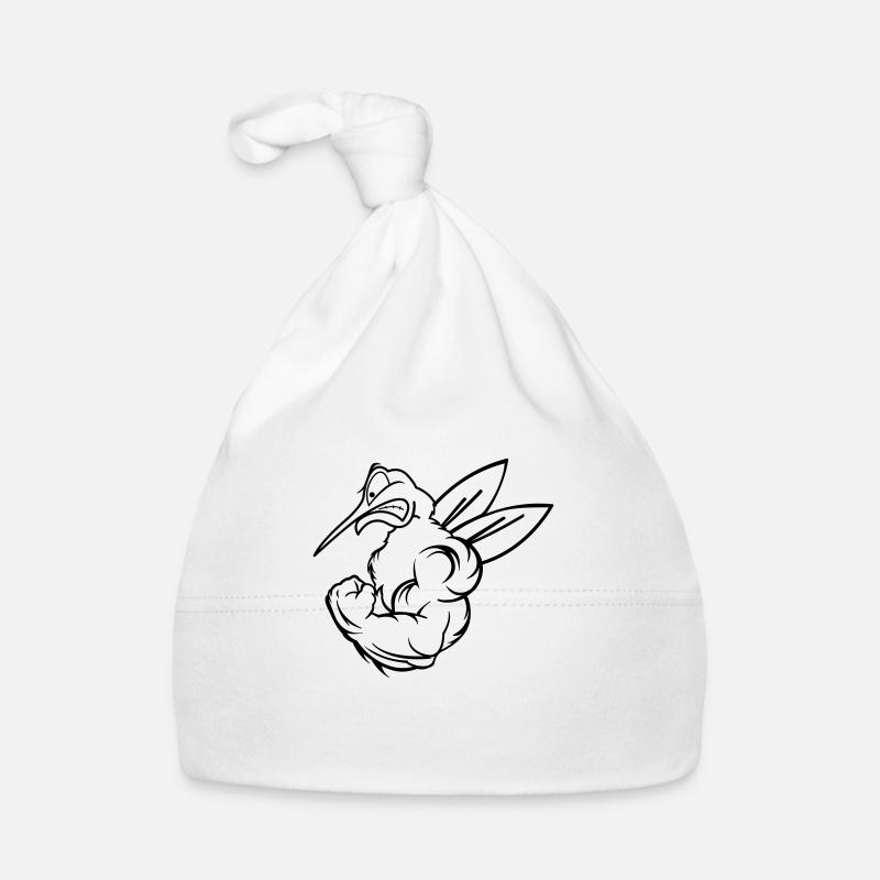 starke_muecke_mosquito_01 Organic Baby Cap