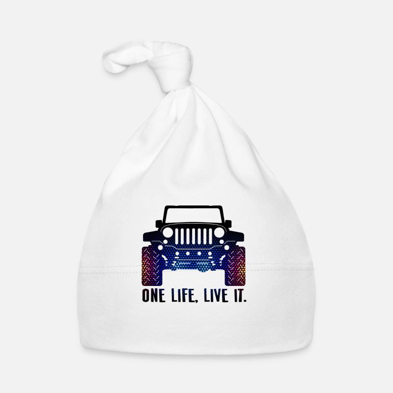 Jeep One Life, lebe es Baby Bio-Mütze