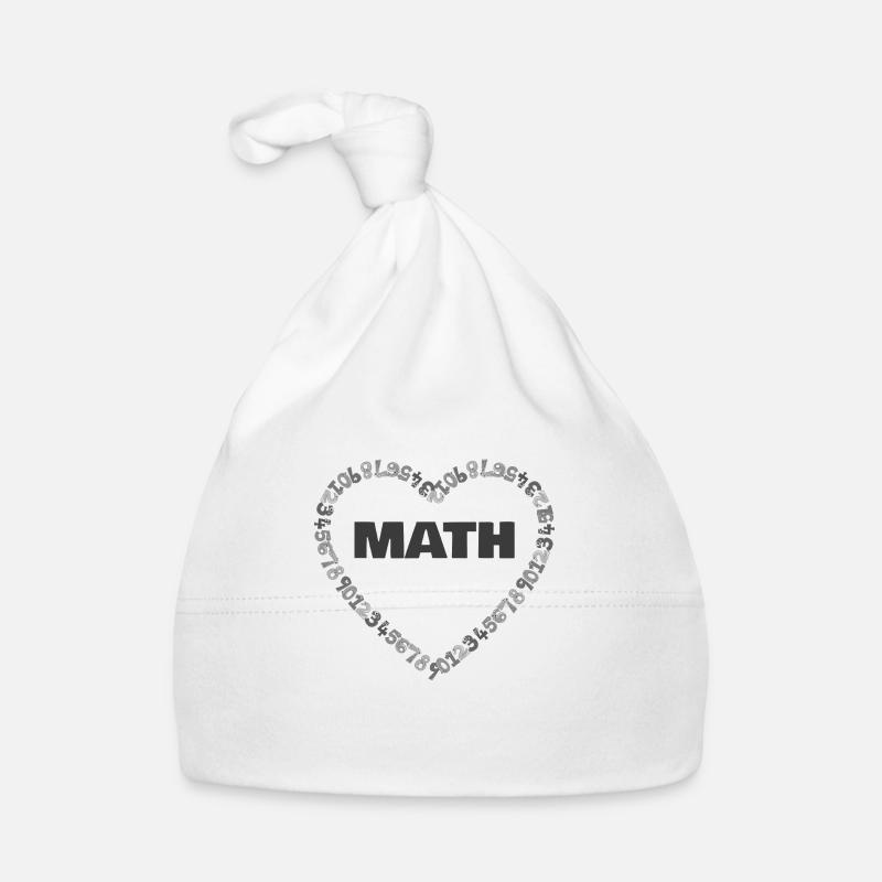 Math - Mathematics Lover Organic Baby Cap