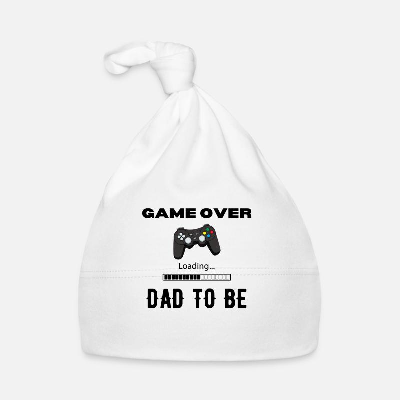 Game Over Dad To Be Controller Baby Bio-Mütze