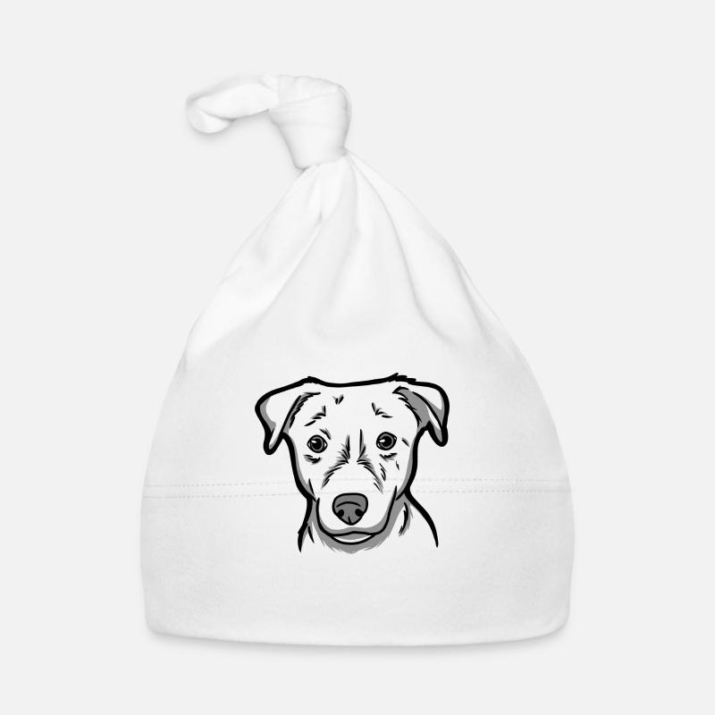 JackRussel Baby Bio-Mütze