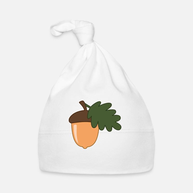 Eichel Nuss Baby Bio-Mütze