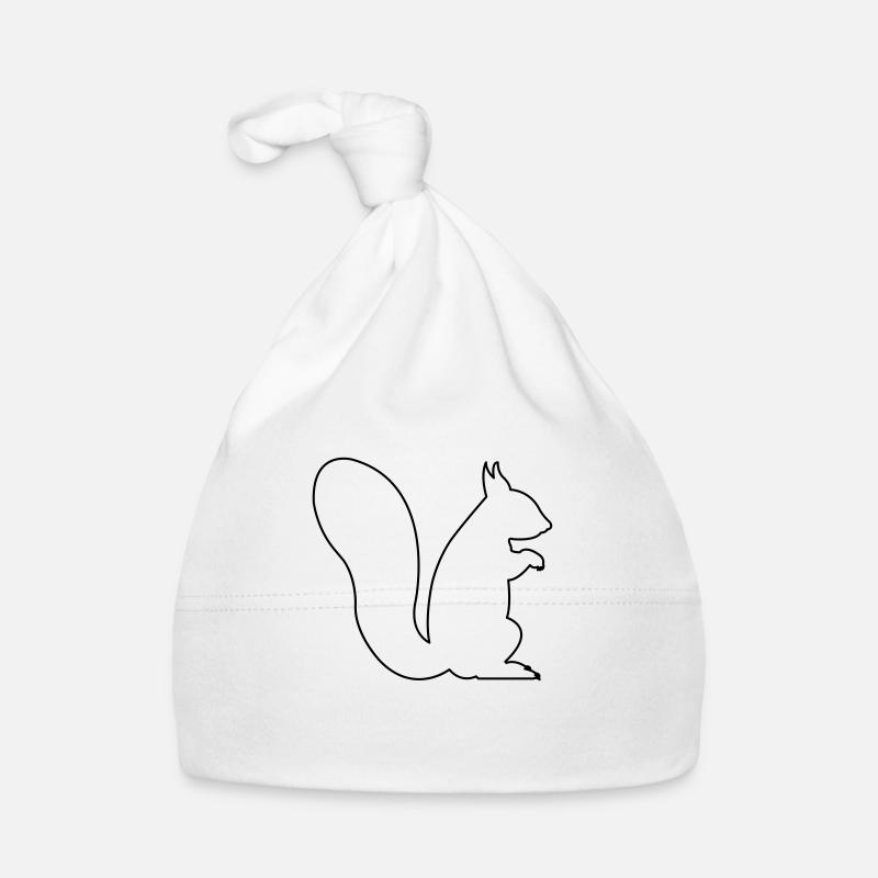 scoiattolo Cappellino ecologico per neonato