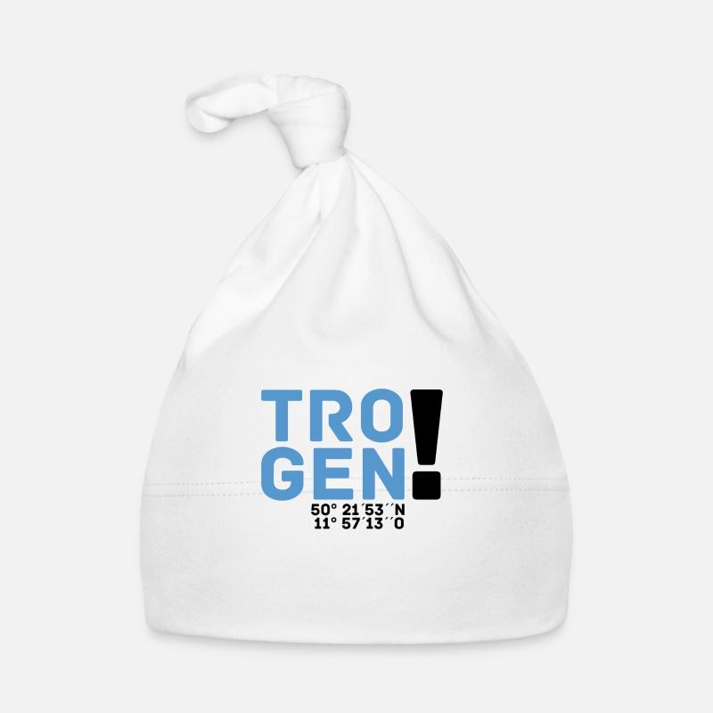 Dorfgemeinschaft Trogen blau Baby Bio-Mütze