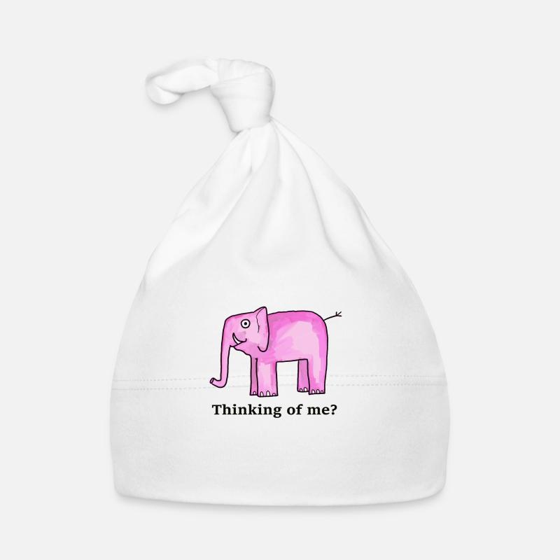 Vous pensez à moi? Bonnet bio Bébé