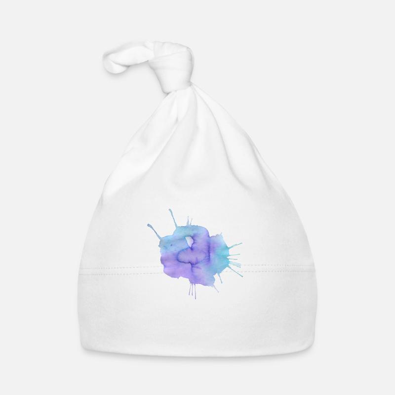 Éclaboussures de couleur Bonnet bio Bébé
