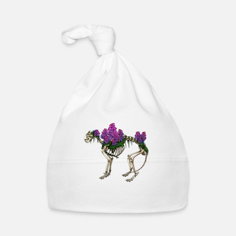 Chat champignon Bonnet bio Bébé