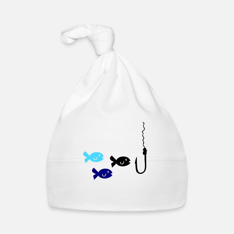 Fishing Fish Organic Baby Cap