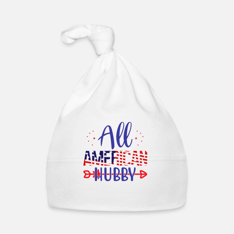 All American Hubby Organic Baby Cap