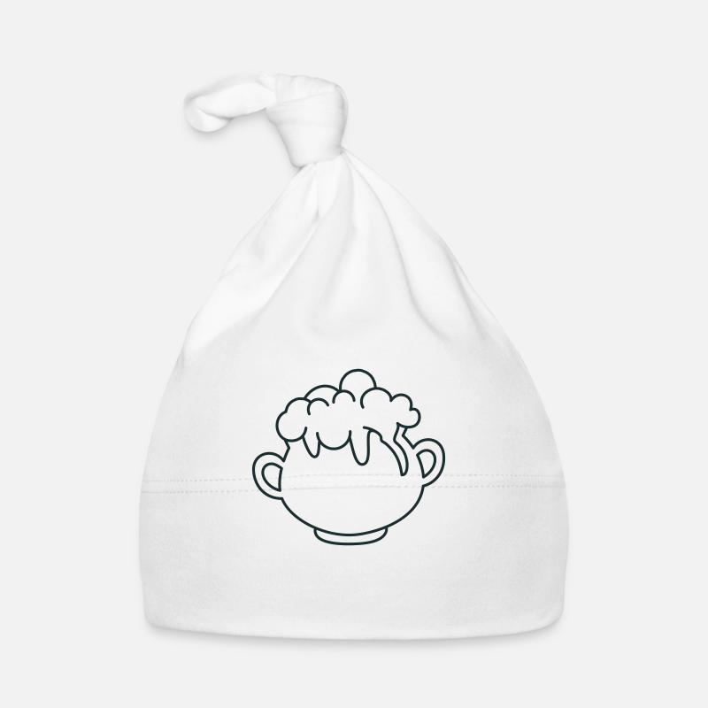 Chaudron avec potion bouillonnante Bonnet bio Bébé