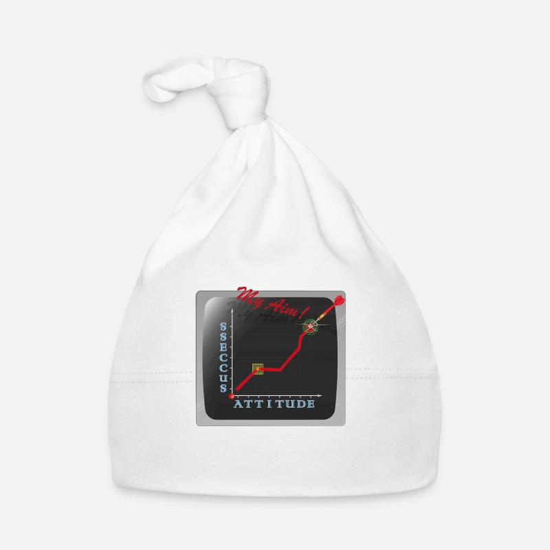 success- goal success Organic Baby Cap