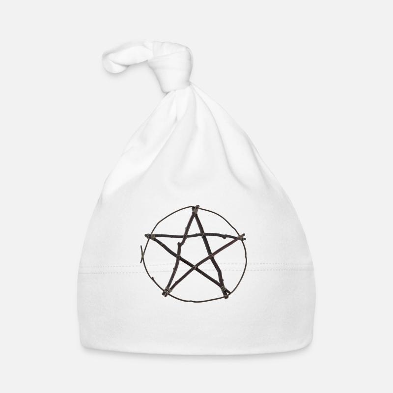 Branche - Twig Pentagram 3D Bonnet bio Bébé