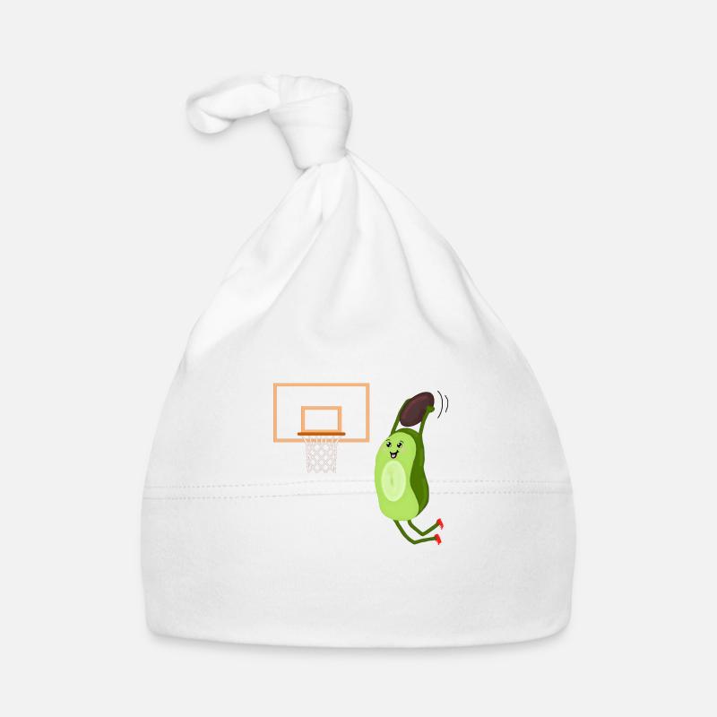 Dunking Avocado Organic Baby Cap