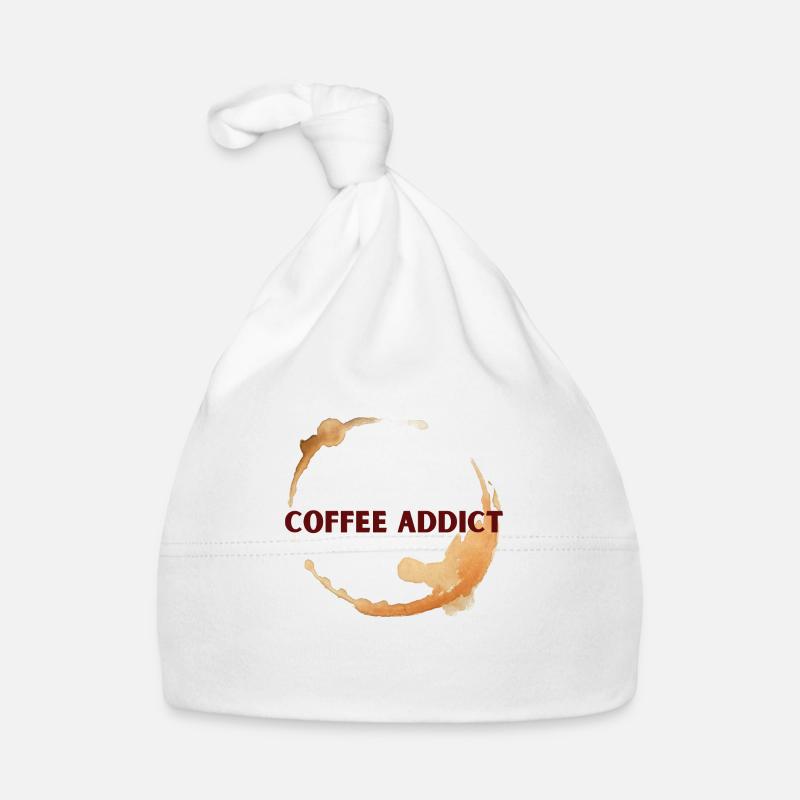 COFFEE ADDICT Bonnet bio Bébé