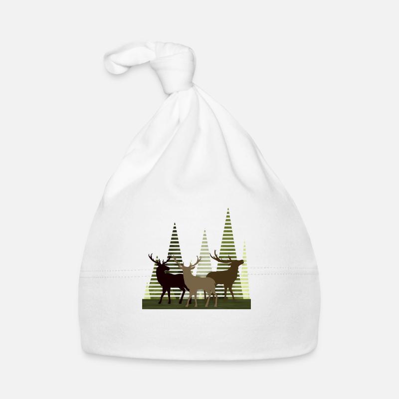 Deer Organic Baby Cap