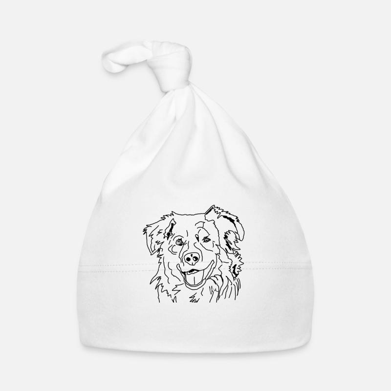 Australian Shepherd Baby Bio-Mütze