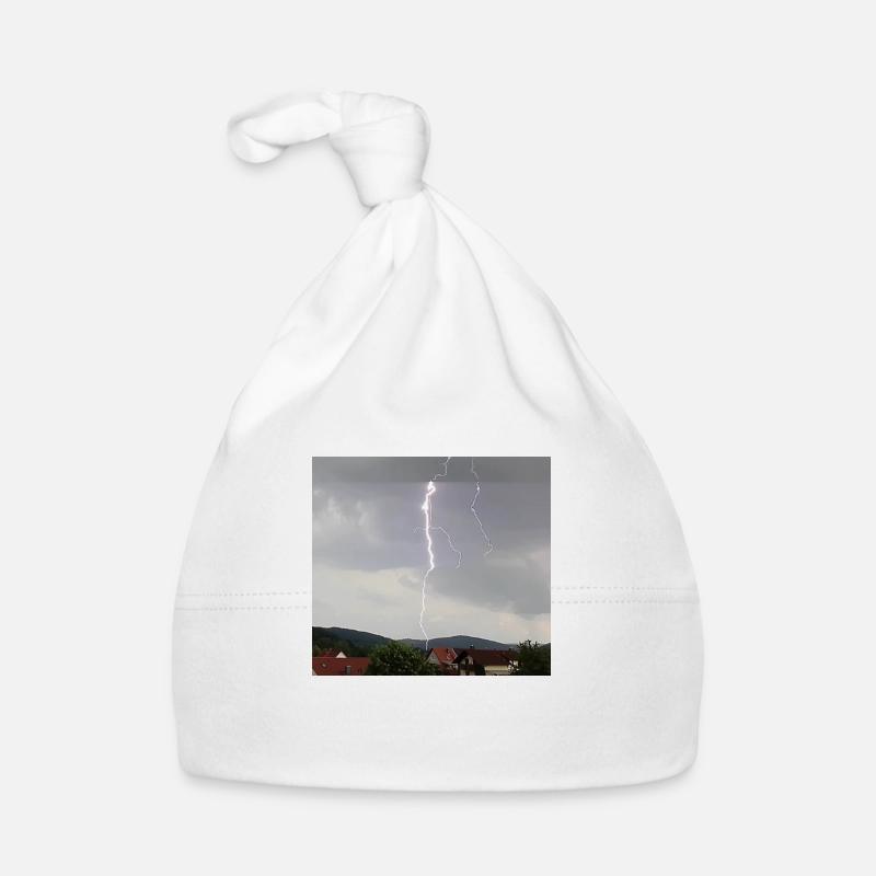 Lightning Organic Baby Cap