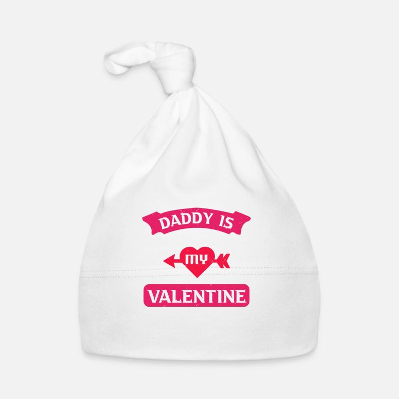 PAPA EST MON VALENTIN Bonnet bio Bébé