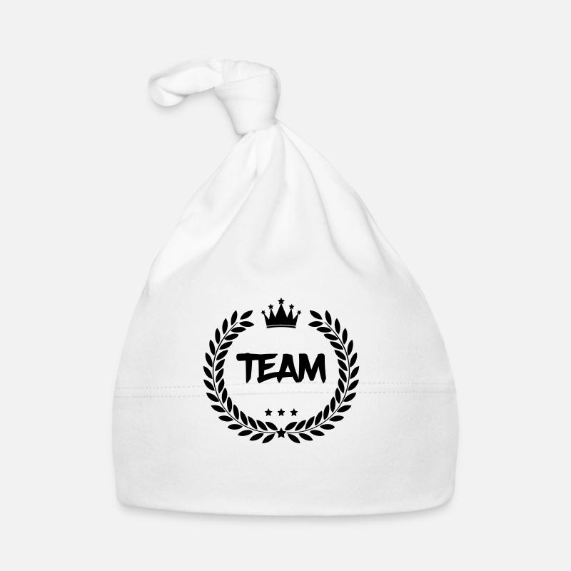 wappen team Baby Bio-Mütze