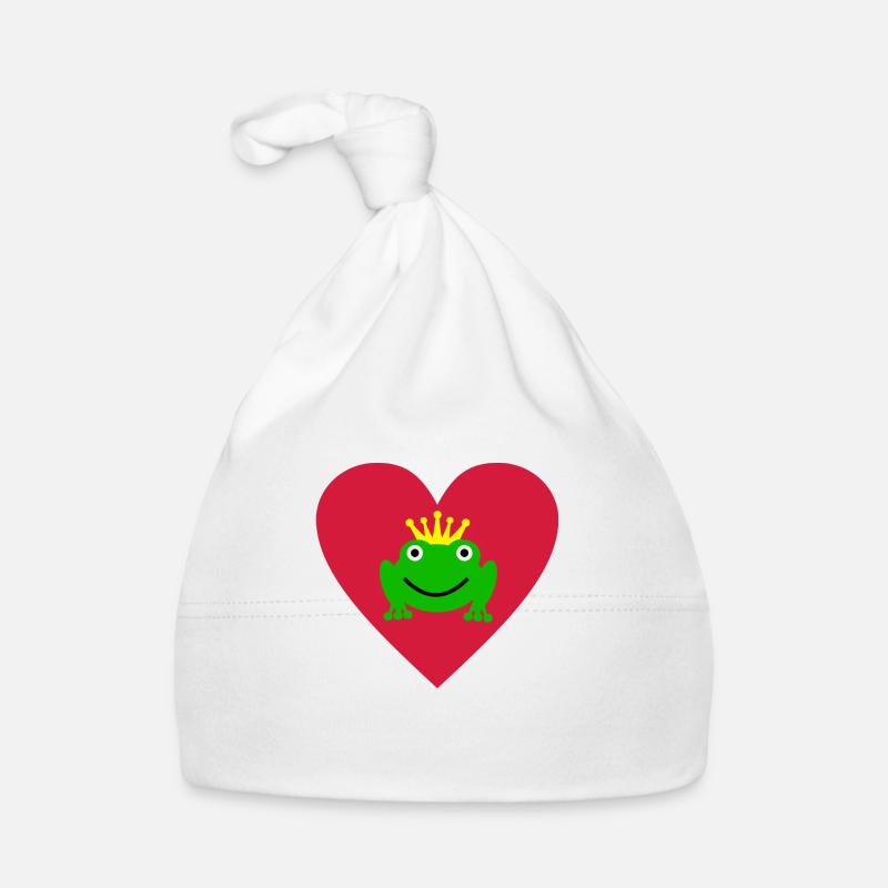 Frog Prince Organic Baby Cap