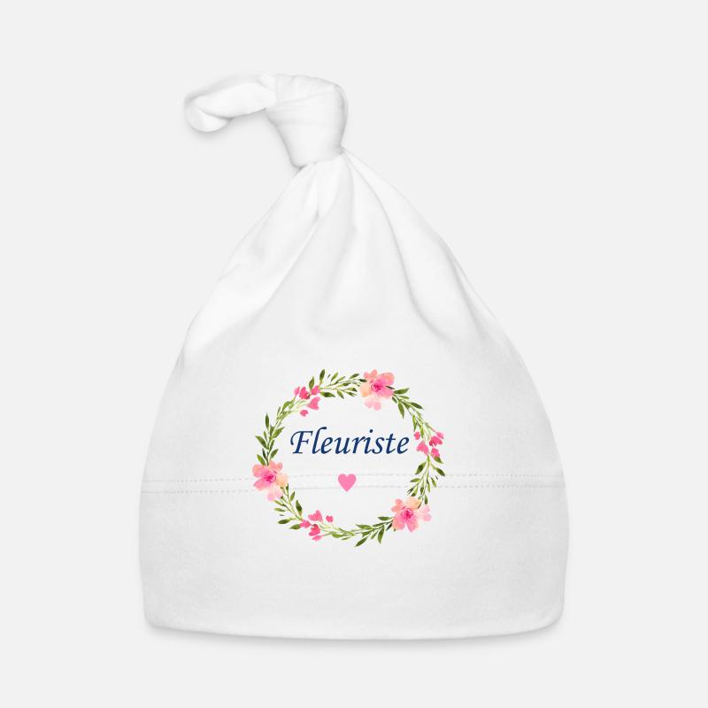 Fleuriste Bonnet bio Bébé