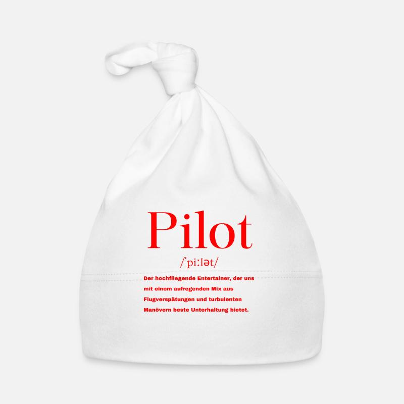 Pilot Definition Baby Bio-Mütze