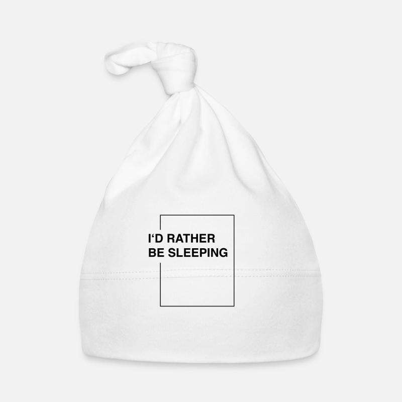 I'd rather be sleeping Baby Bio-Mütze