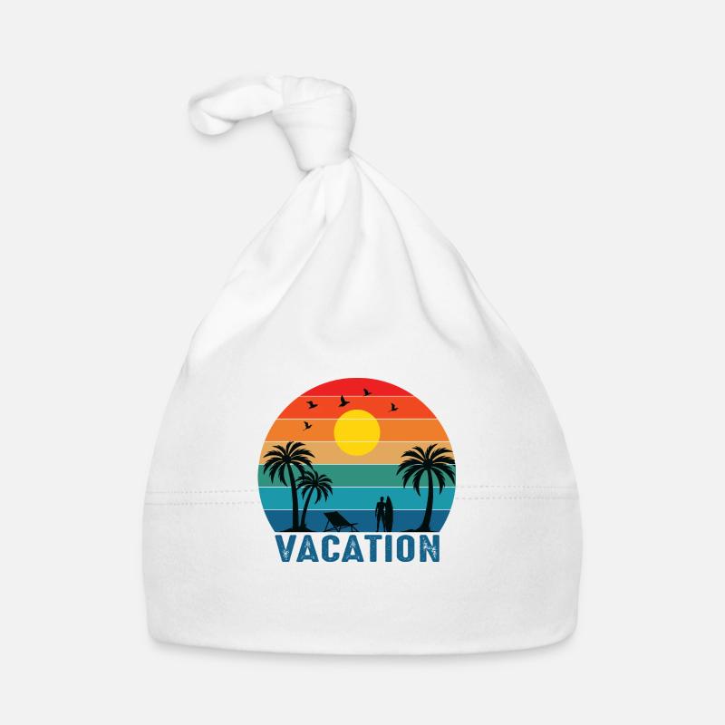 Vacation Time Organic Baby Cap