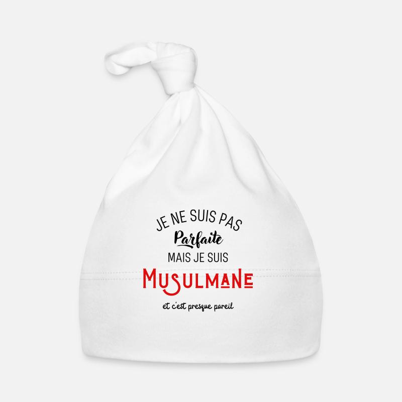 Pas parfaite mais musulmane Bonnet bio Bébé