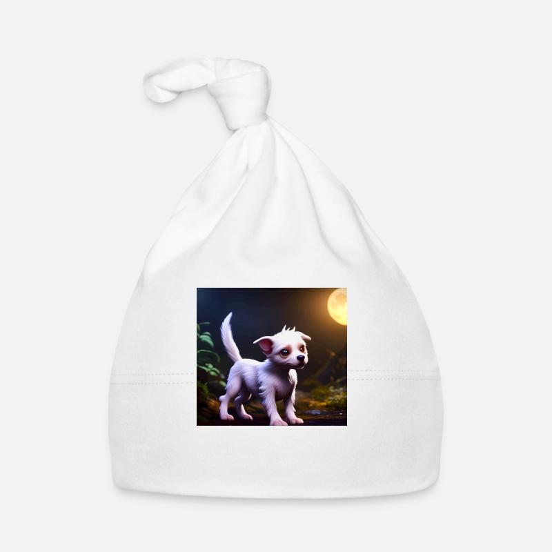 Netter Hund Baby Bio-Mütze