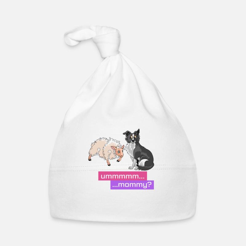 Maman troupeau de moutons Bonnet bio Bébé