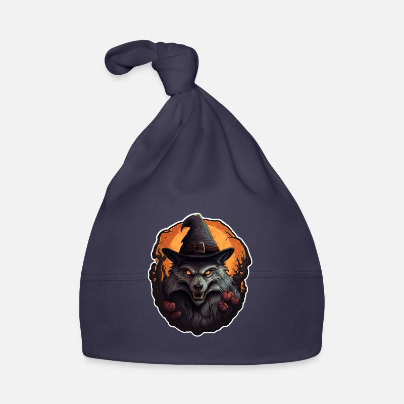 Halloween Wolf 2 Baby Bio-Mütze