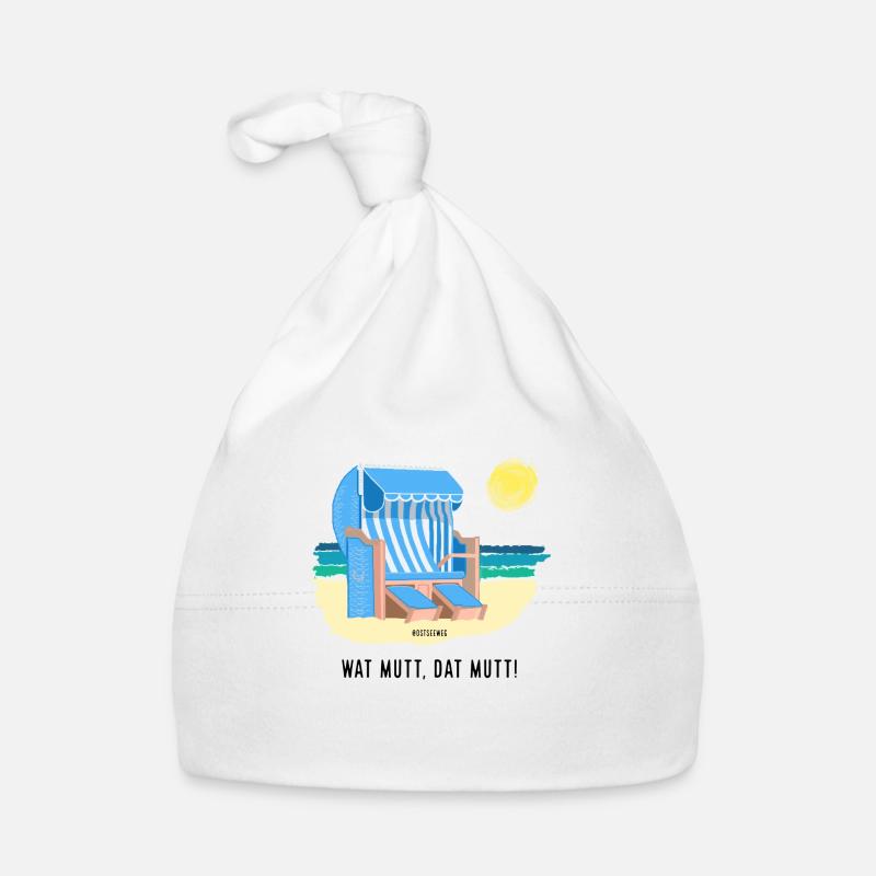 Wat mutt, dat mutt! Baby Bio-Mütze