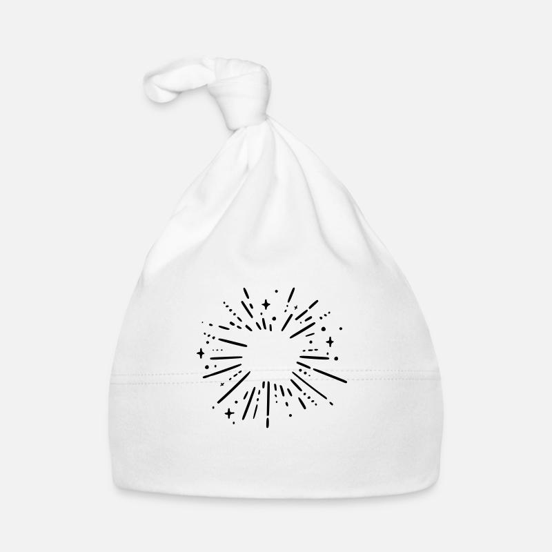 Sterne Strahlen Baby Bio-Mütze
