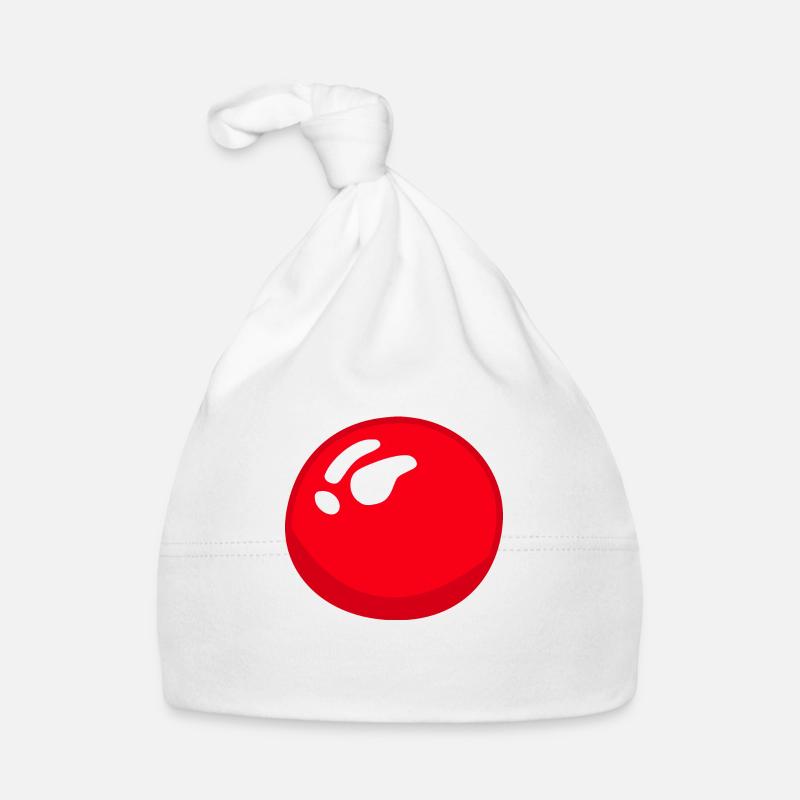Rote Nase Vorlage Baby Bio-Mütze