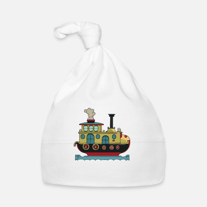 Bateau jouet Bonnet bio Bébé