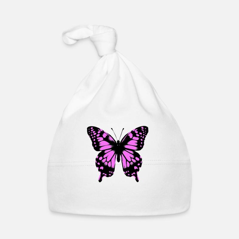 Butterfly Organic Baby Cap