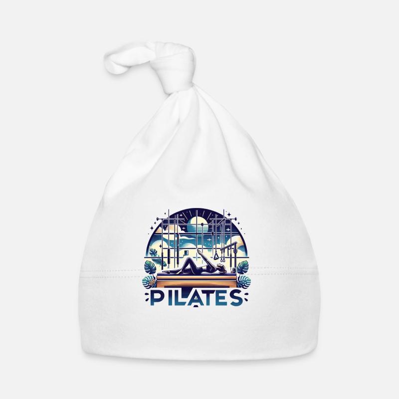 "Pilates" - Dynamisches Studiodesign Baby Bio-Mütze