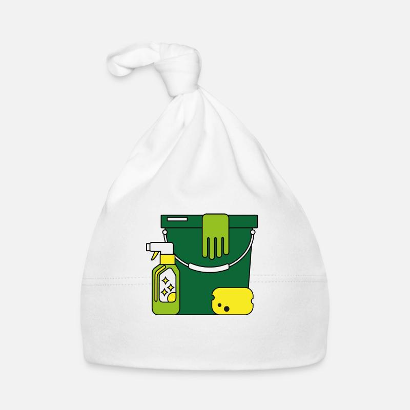 putzen Baby Bio-Mütze