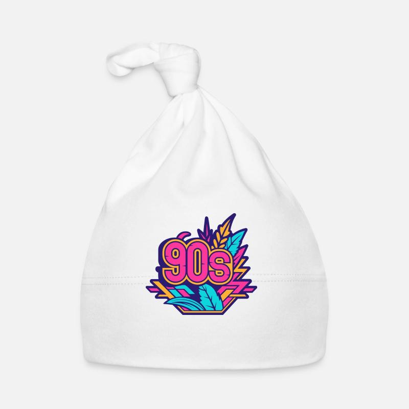 90s Logo Organic Baby Cap